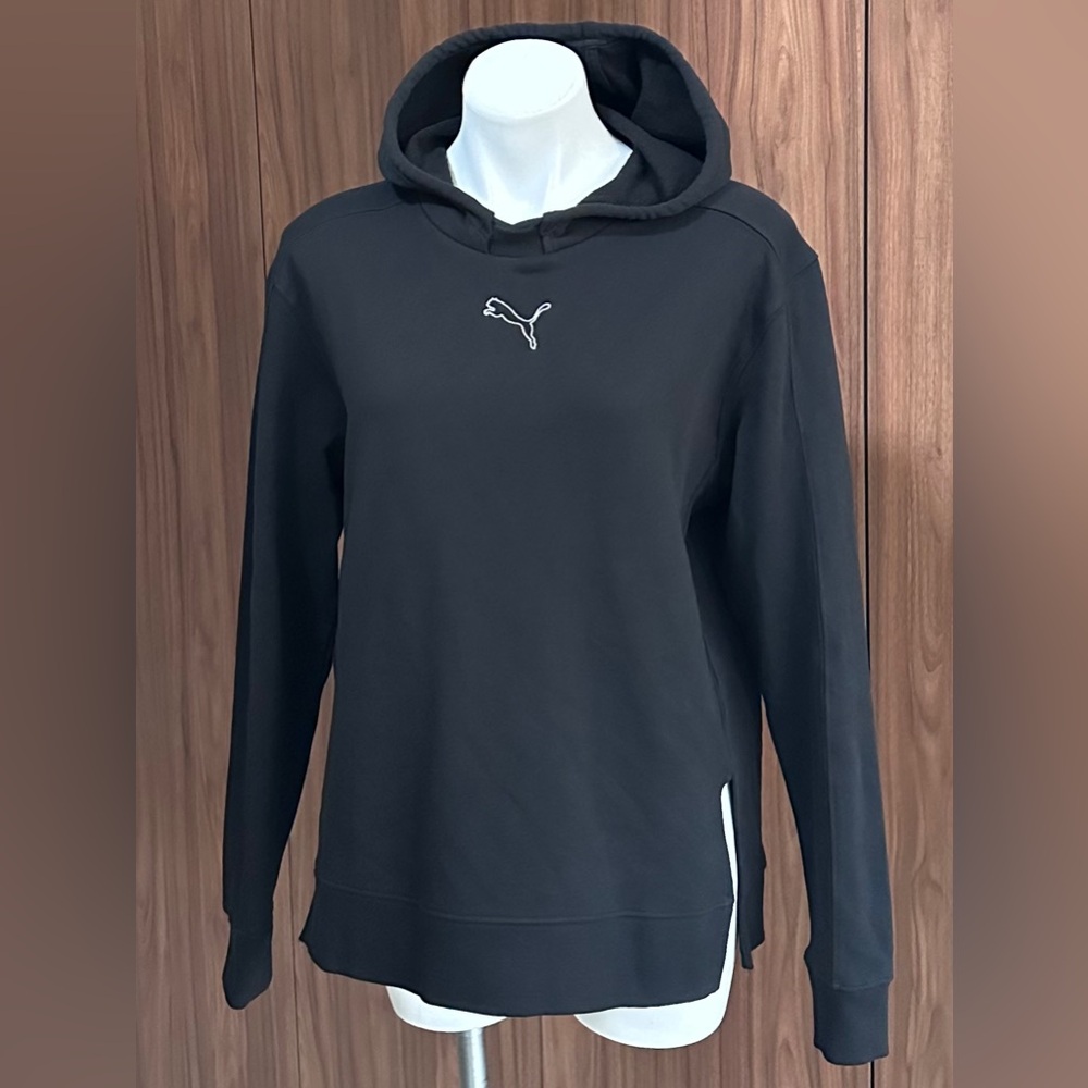 NWT. Puma Her Hoodie Black Size Medium